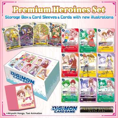 Digimon Card Game Premium Heroines Set PB-18