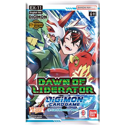 Digimon Card Game EX-11 Extra Booster Dawn of Liberator Booster