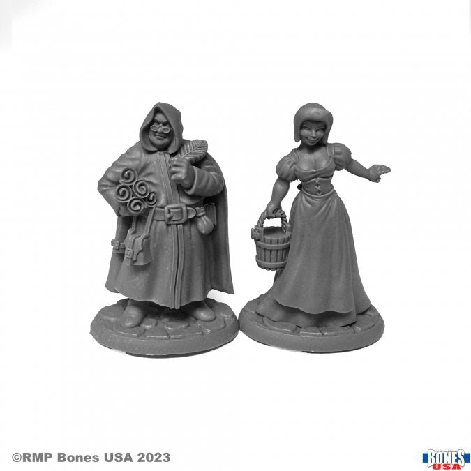 Reaper Legends Townsfolk: Sage And Milk Maid