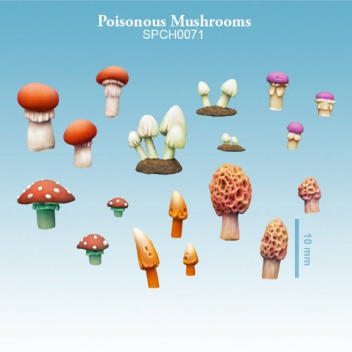 Spellcrow Poisonous Mushrooms