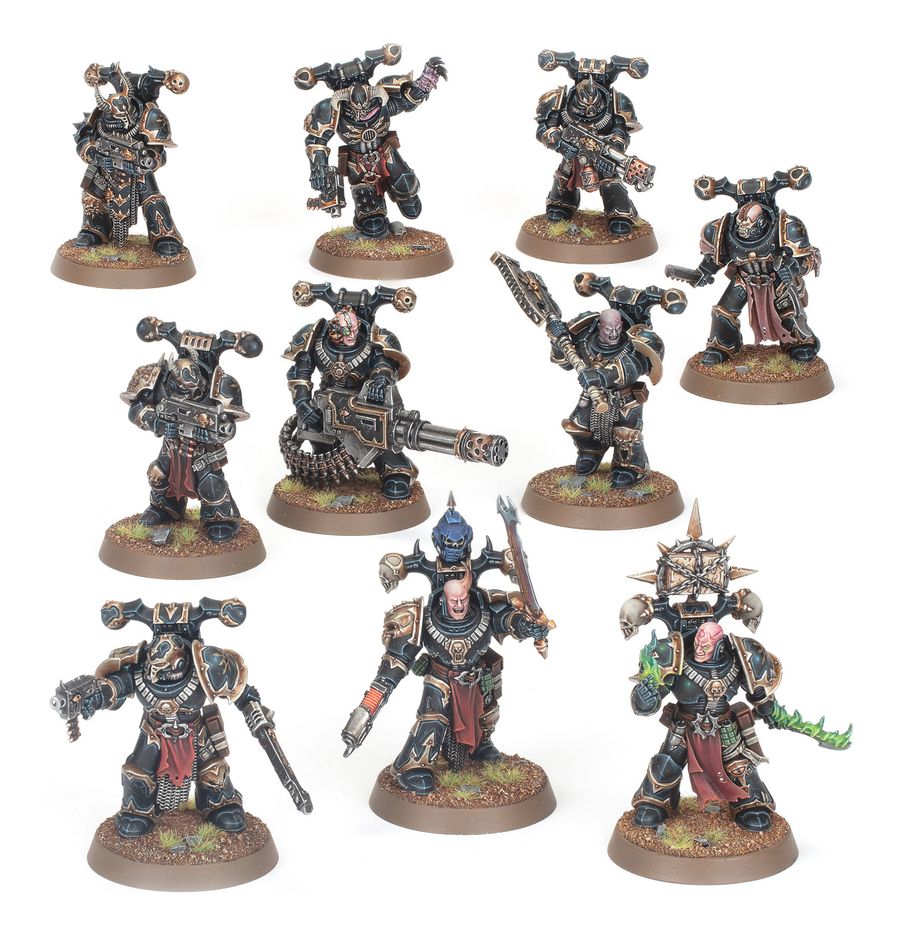 Chaos Space Marines: Legionaries (Uusi)