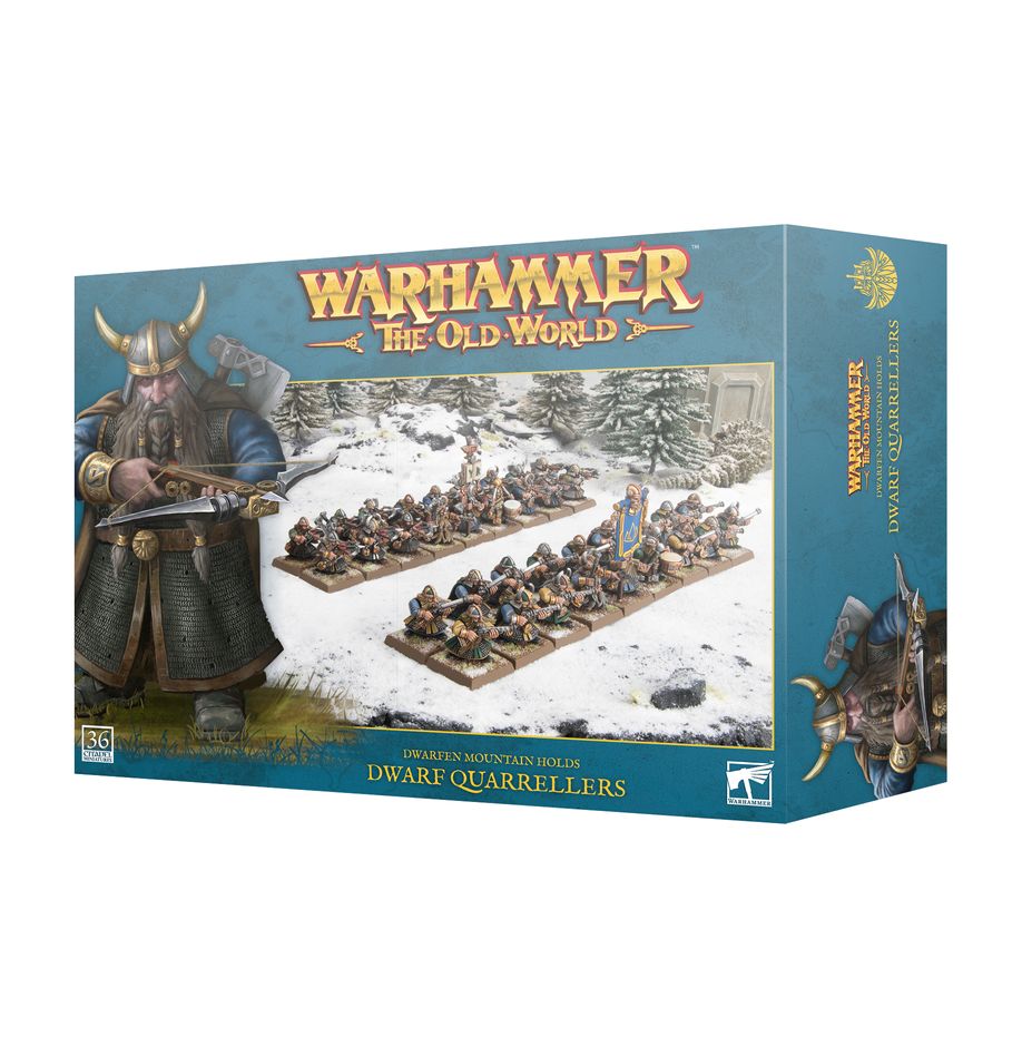 Dwarven Mountan Holds: Dwarf Quarrellers