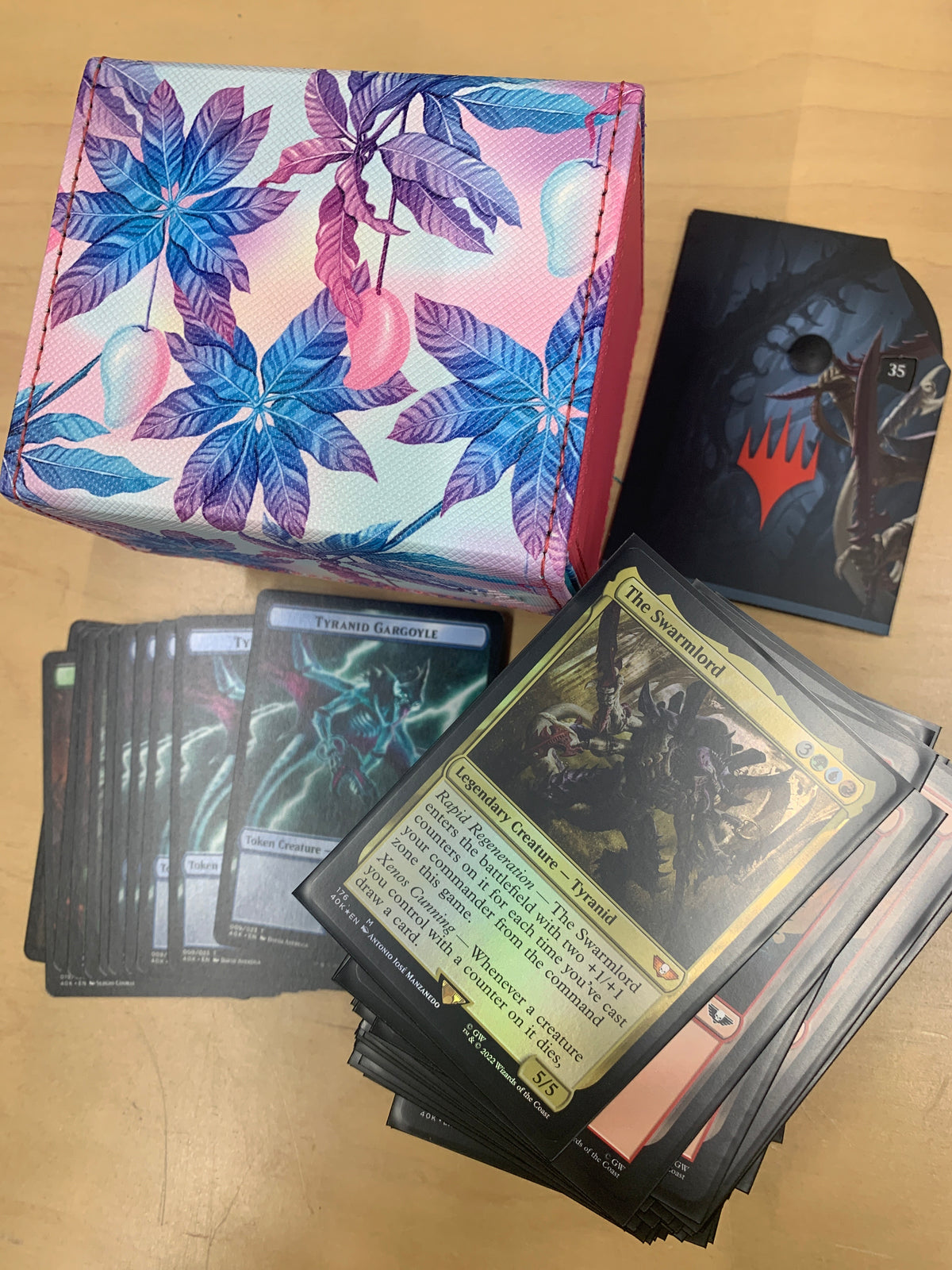 Magic The Gathering Commander Deck Tyranid Swarm (Käytetty)