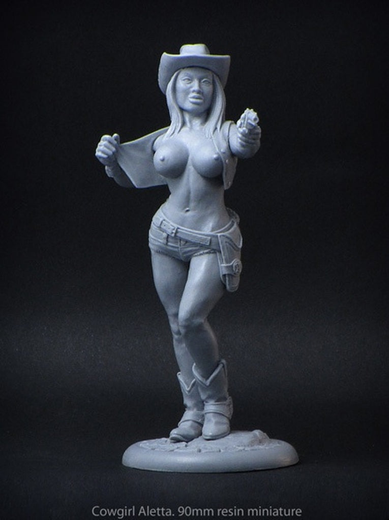 Topless Cowgirl Aletta (90mm)