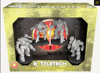 Battletech House Davion Cavalry Lance
