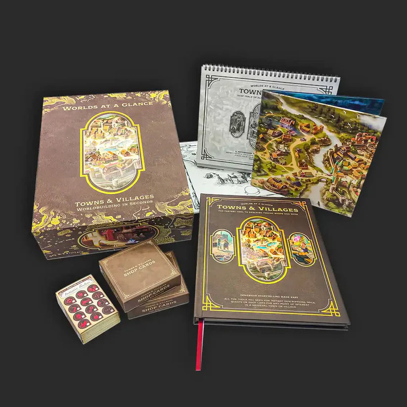 Worlds at a glance box set: Towns and Villages