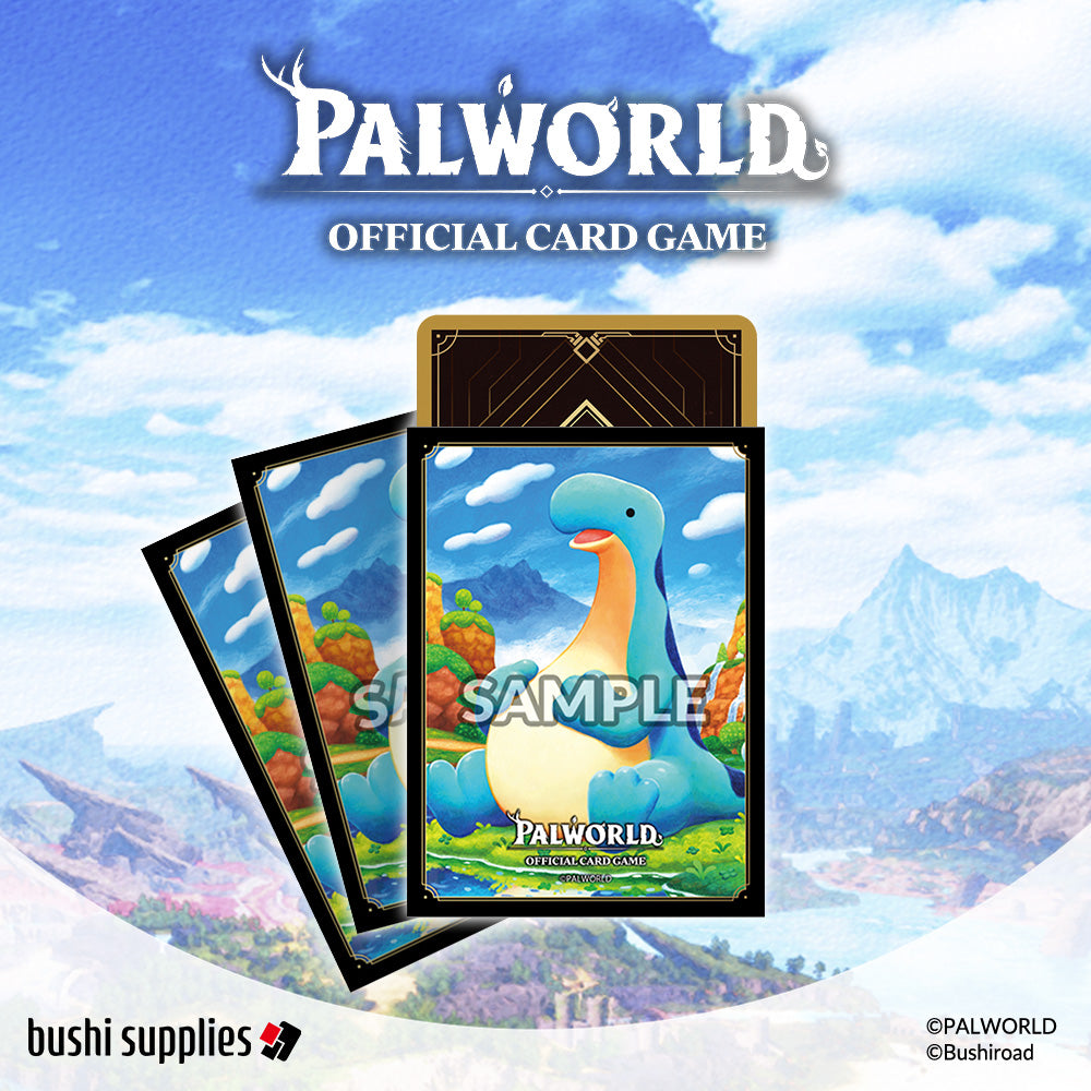 Palworld TCG Card Sleeves Vol. 1: Relaxaurus - Hungry Gunner