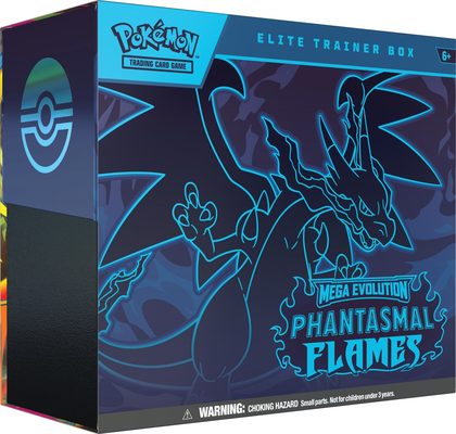 Pokemon Mega Evolution 02: Phantasmal Flames Elite Trainer Box