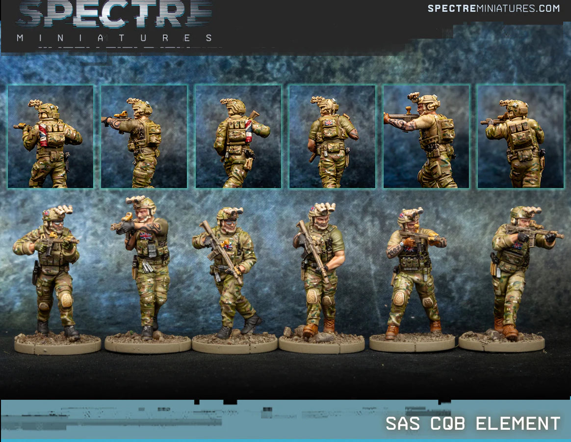 Spectre Miniatures: SAS CQB Element