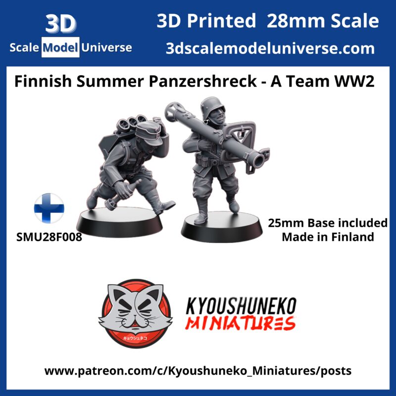 Finnish Summer Panzershreck – A Team WW2