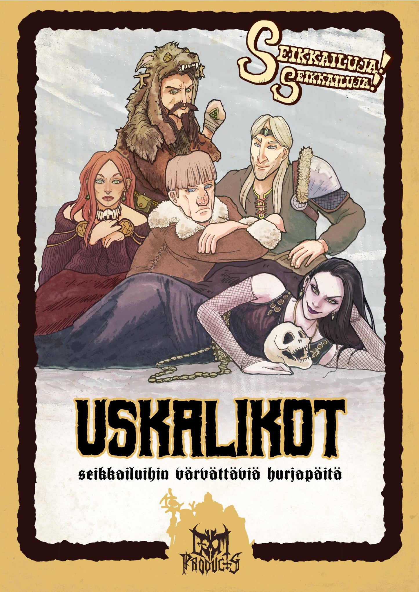 Seikkailuja! Seikkailuja! Uskalikot pehmeäkantinen kirja + PDF