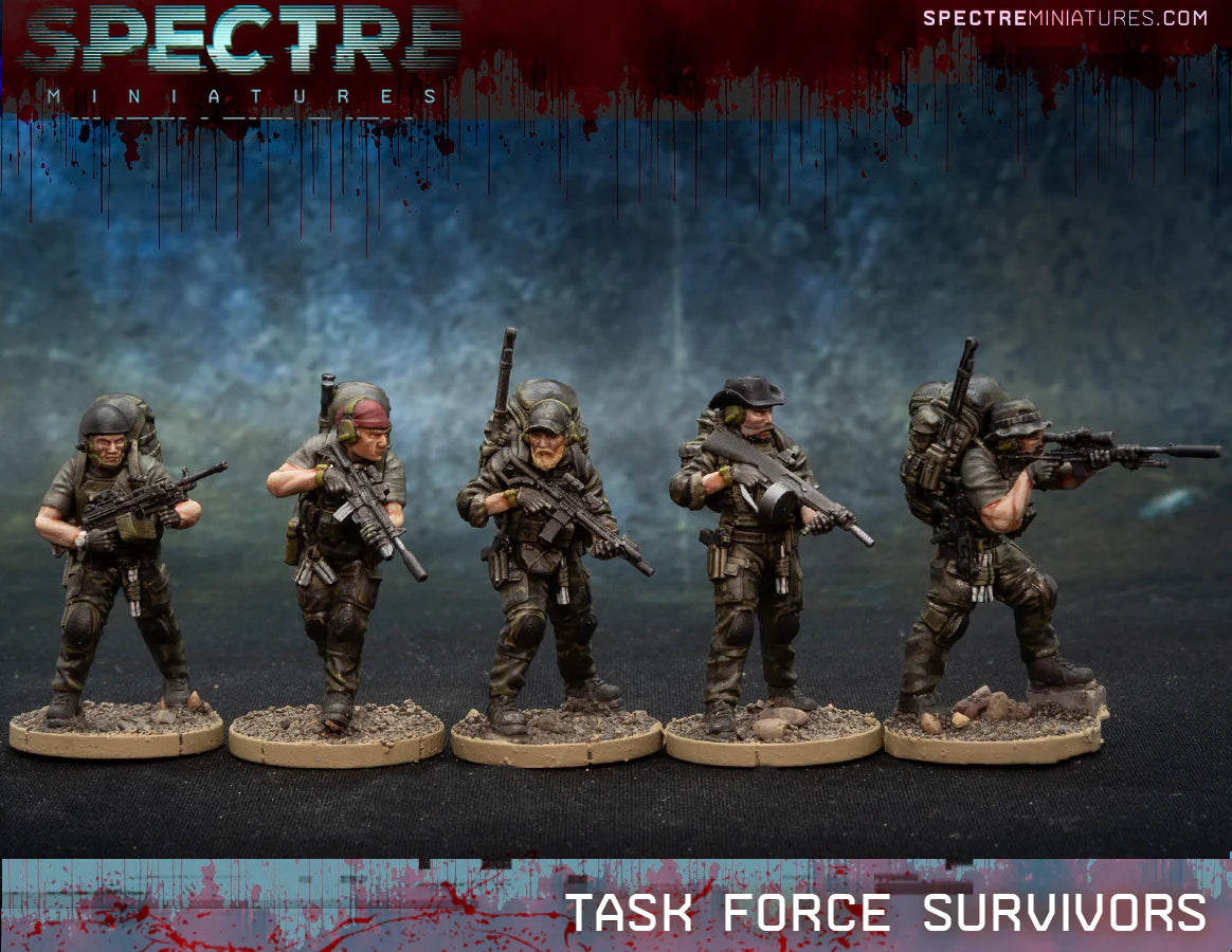 Spectre Miniatures: Task Force Survivors