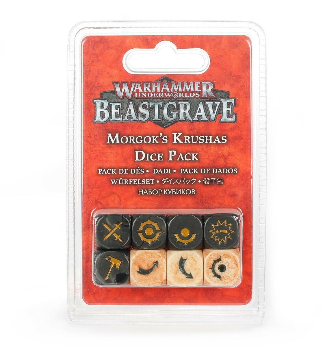 Underworlds: Beastgrave Morgok's Krushas Dice Pack