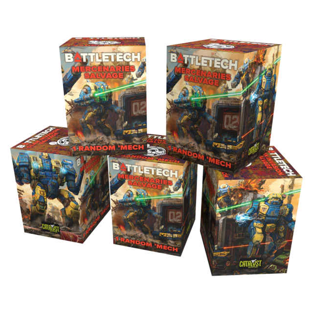 Battletech Salvage Box Mercenaries