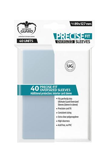 Ultimate Guard Precise-Fit Sleeves Oversized Transparent (40)