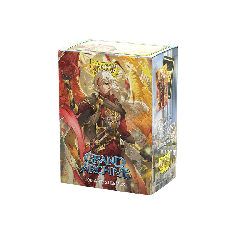 Dragon Shield - Grand Archive Matte Dual Art Sleeves - Azrael, Archangel of Materia