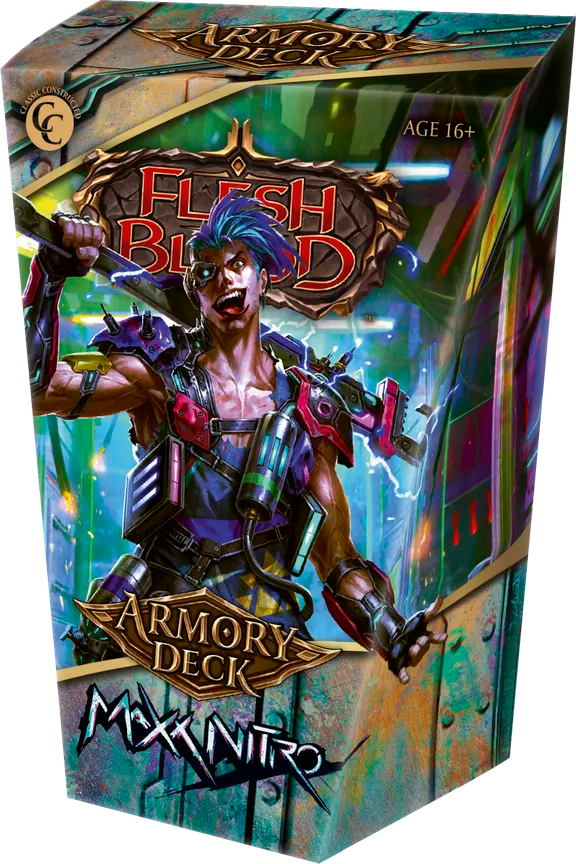 Flesh And Blood Maxx Nitro Armory Classic Constructed Deck