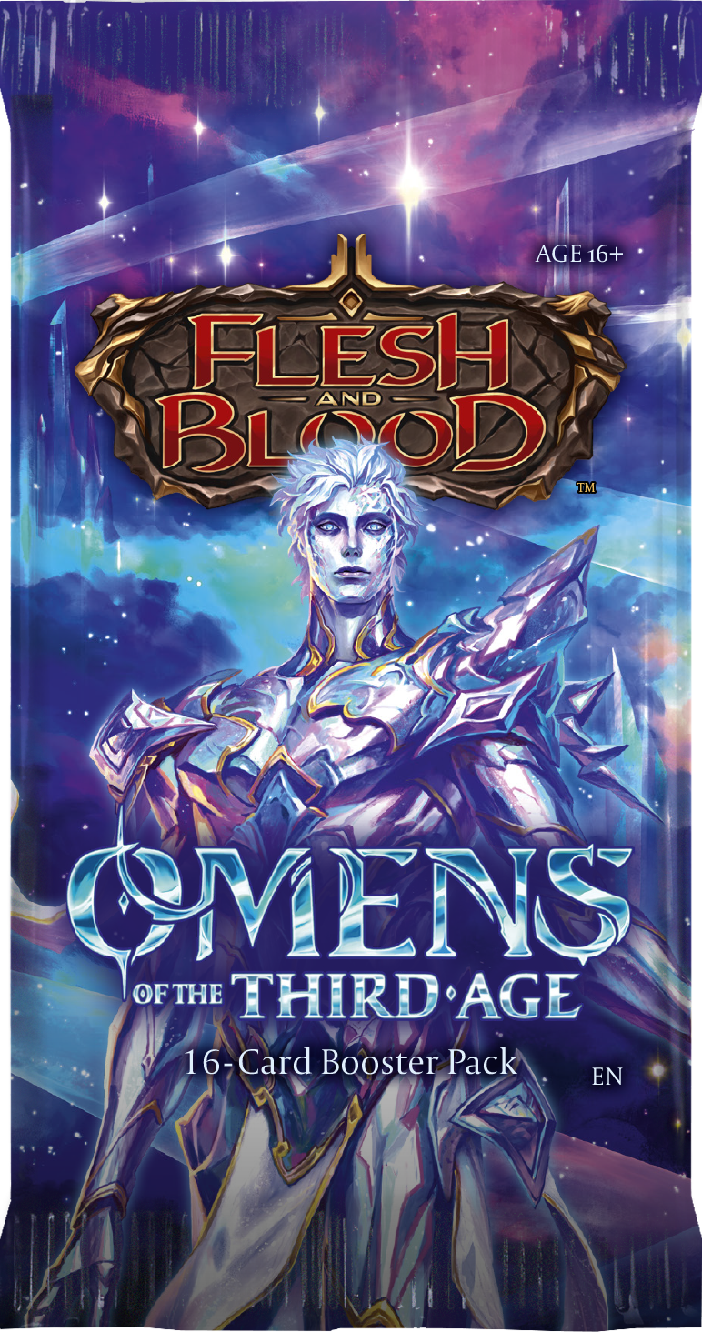 Flesh And Blood Omens of the Third Age BOOSTER