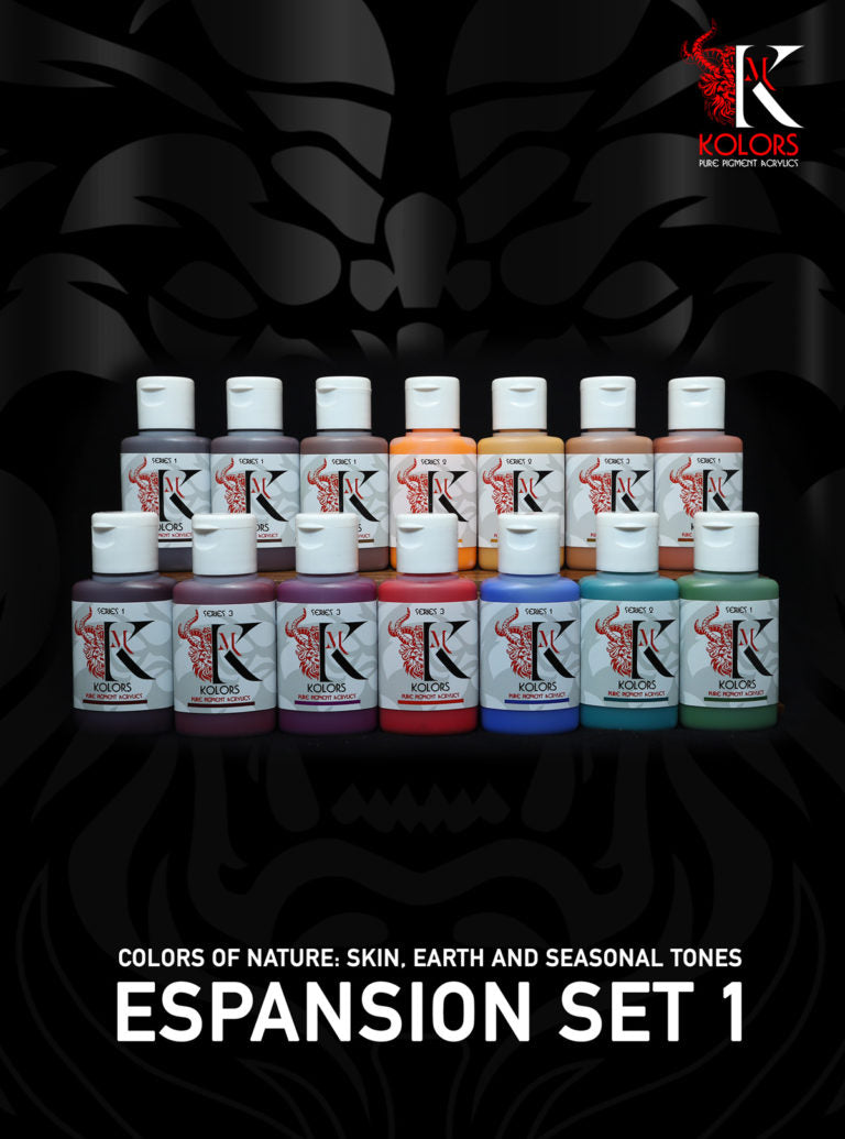 Kimera Kolors – PURE PIGMENTS EXPANSION SET: Colors of Nature
