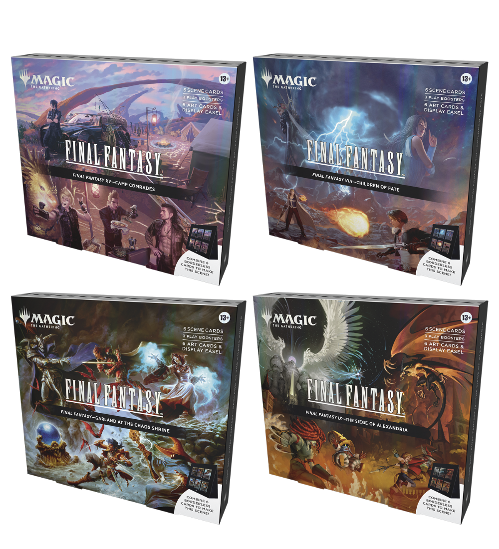 Magic the Gathering: Final Fantasy Scene Box Bundle (all 4 Scene Boxes)