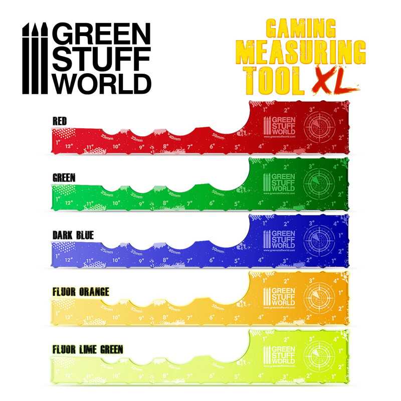 Gaming Measuring Tools 12 Inches