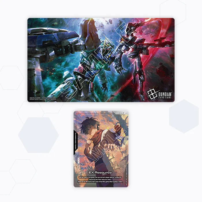 Gundam Official Playmat And Card Set: Mobile Suit Gundam 00