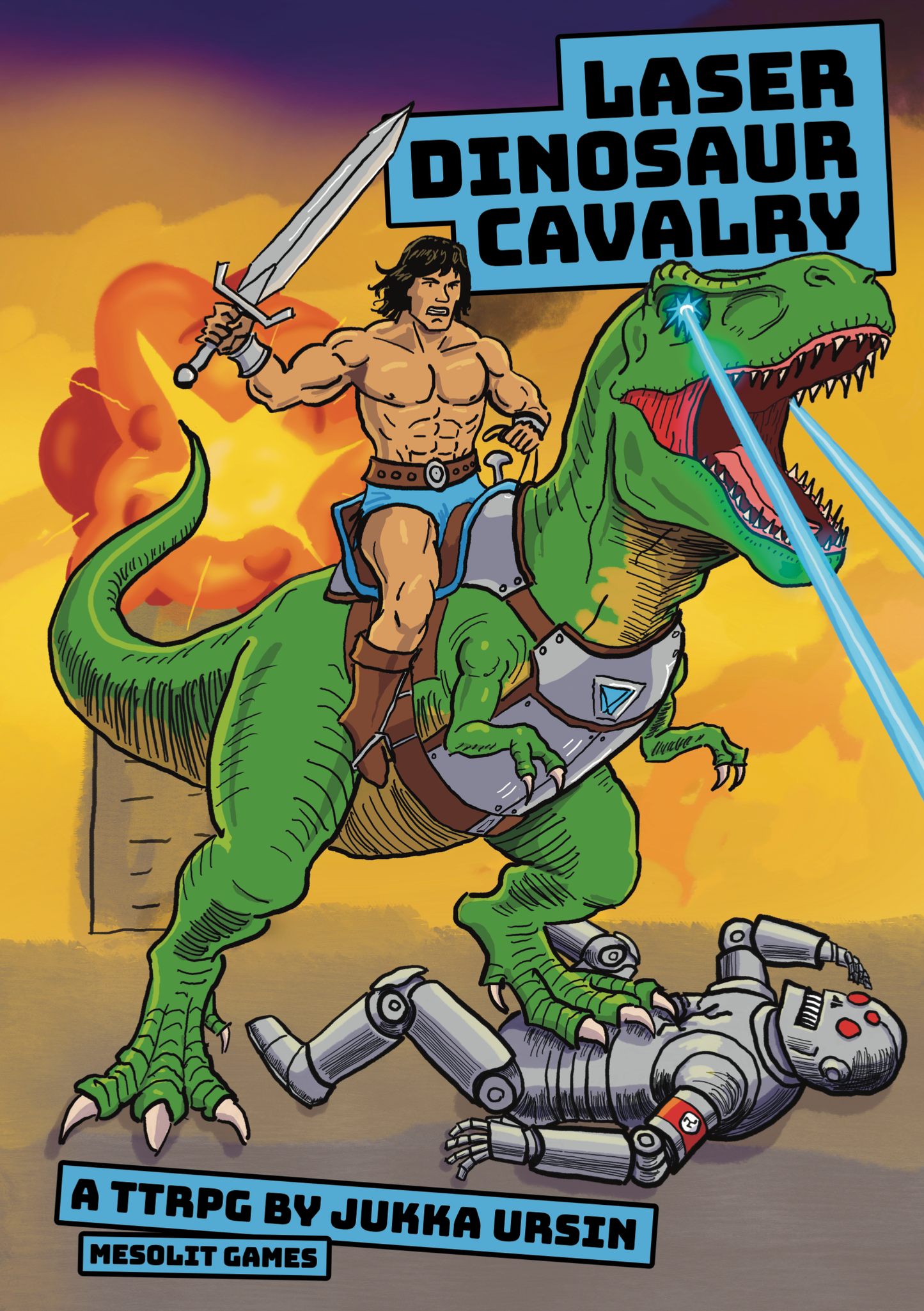 Laser Dinosaur Cavalry