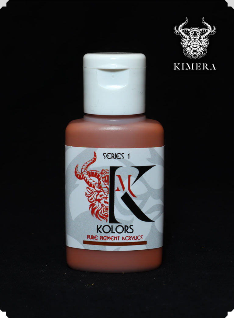 Kimera Kolors PURE pigments – SINGLE POTS – Mars Orange – Base and Expansion set refills
