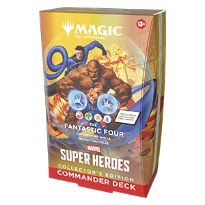 Magic the Gathering Marvel Super Heroes Commander Deck: The Fantastic Four Collector's Edition