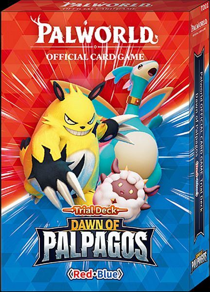 Palworld TCG: Trial Deck TD02 Dawn Of Palpagos Red-Blue