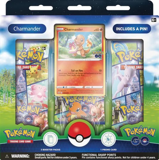Pokémon TCG GO Pin Box Charmander