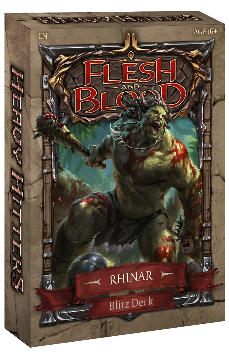 Flesh And Blood Rhinar Blitz Deck