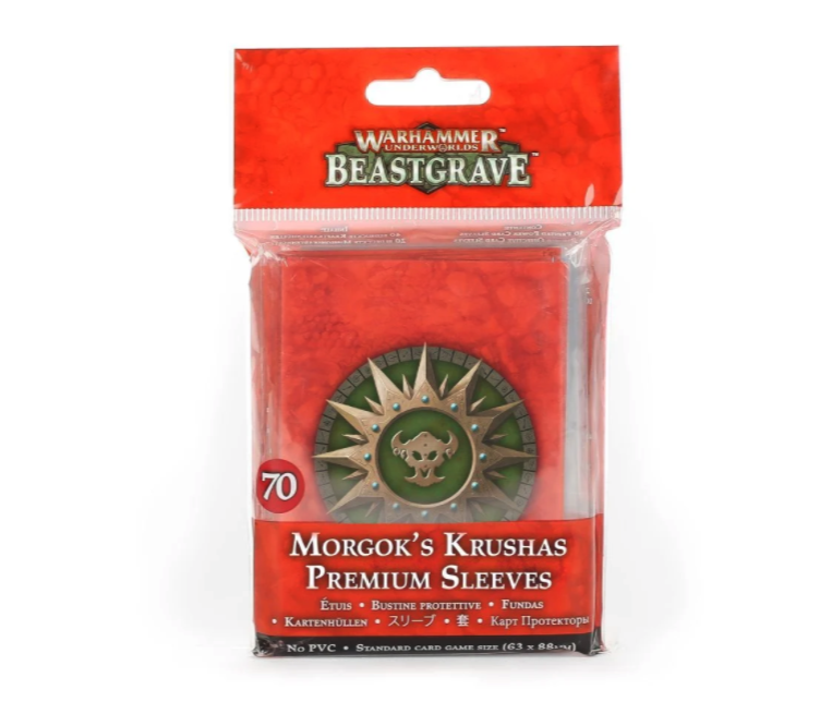 Underworlds: Beastgrave MORGOK'S KRUSHAS PREMIUM SLEEVES