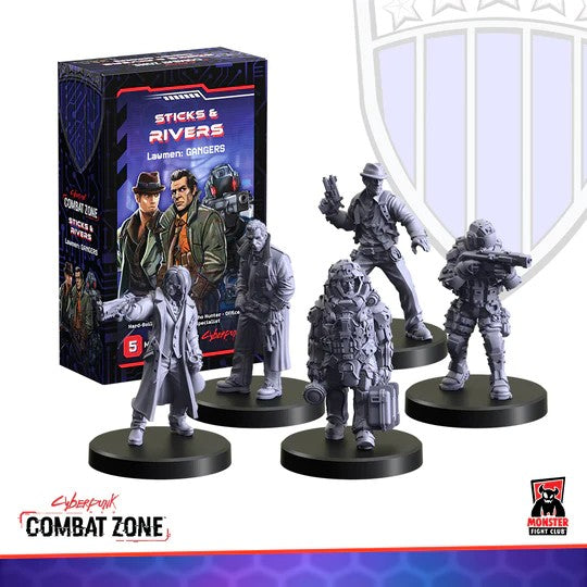 Cyberpunk Red Combat Zone: Sticks & Rivers