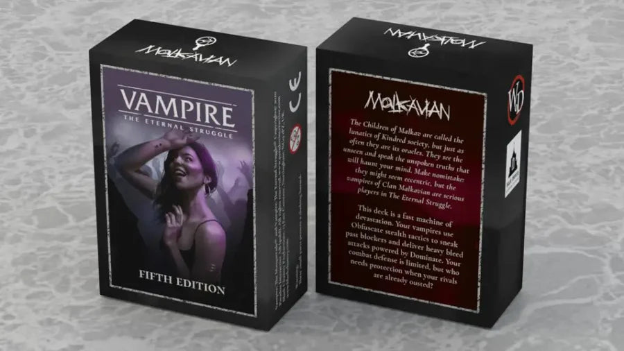 Vampire The Eternal Struggle Malkavian Deck 5th Edition