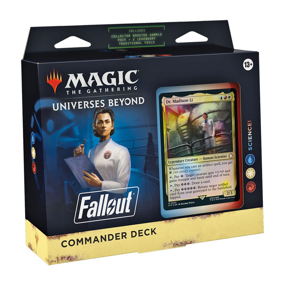 Magic the Gathering Universes Beyond: Fallout Commander Deck Science!