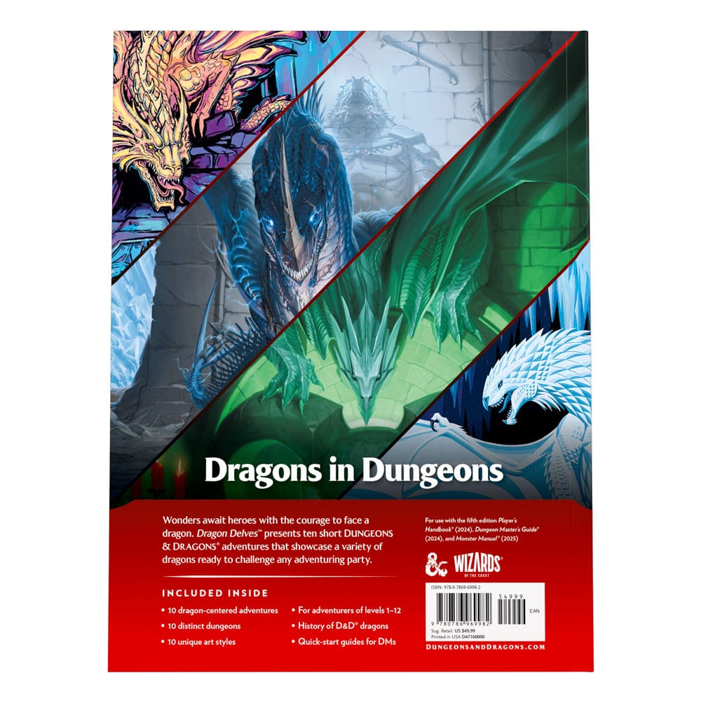 Dungeons & Dragons RPG Dragon Delves: An Adventure Anthology