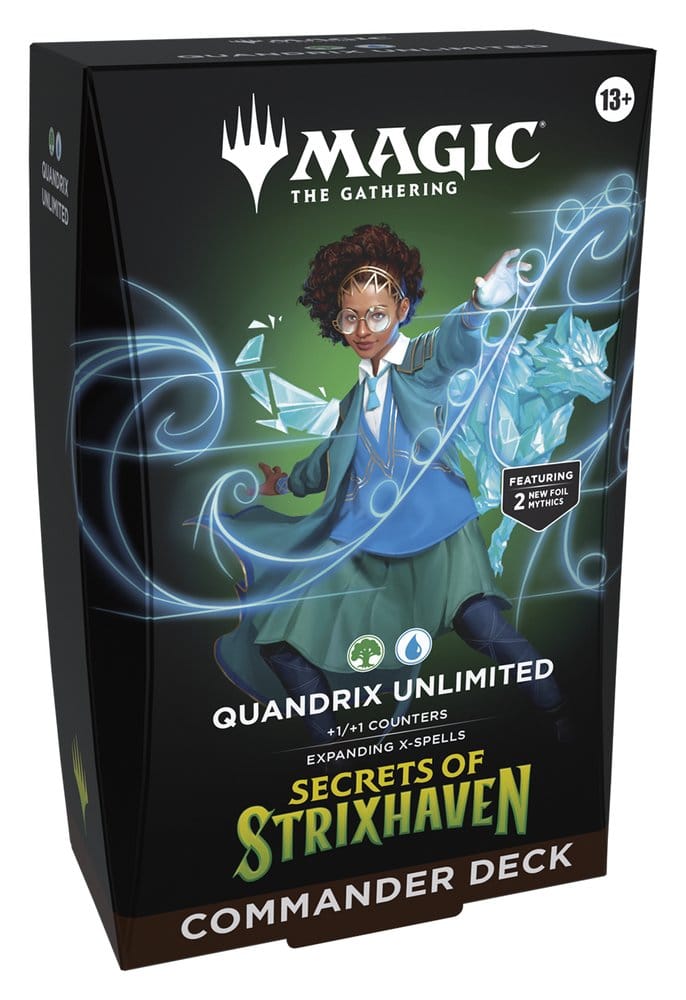 Magic the Gathering Secrets of Strixhaven Commander Deck: Quandrix Unlimited