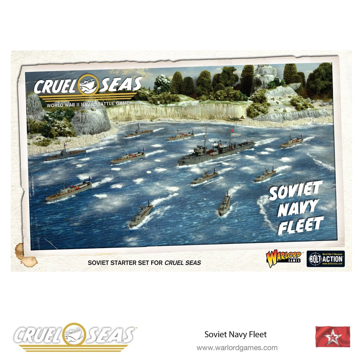 Cruel Seas Soviet Navy Fleet Starter Set