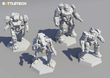 Battletech Inner Sphere Heavy Lance