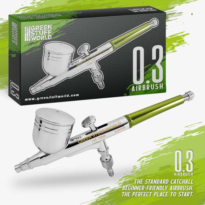 Green Stuff World Dual-action Airbrush 0.3 mm