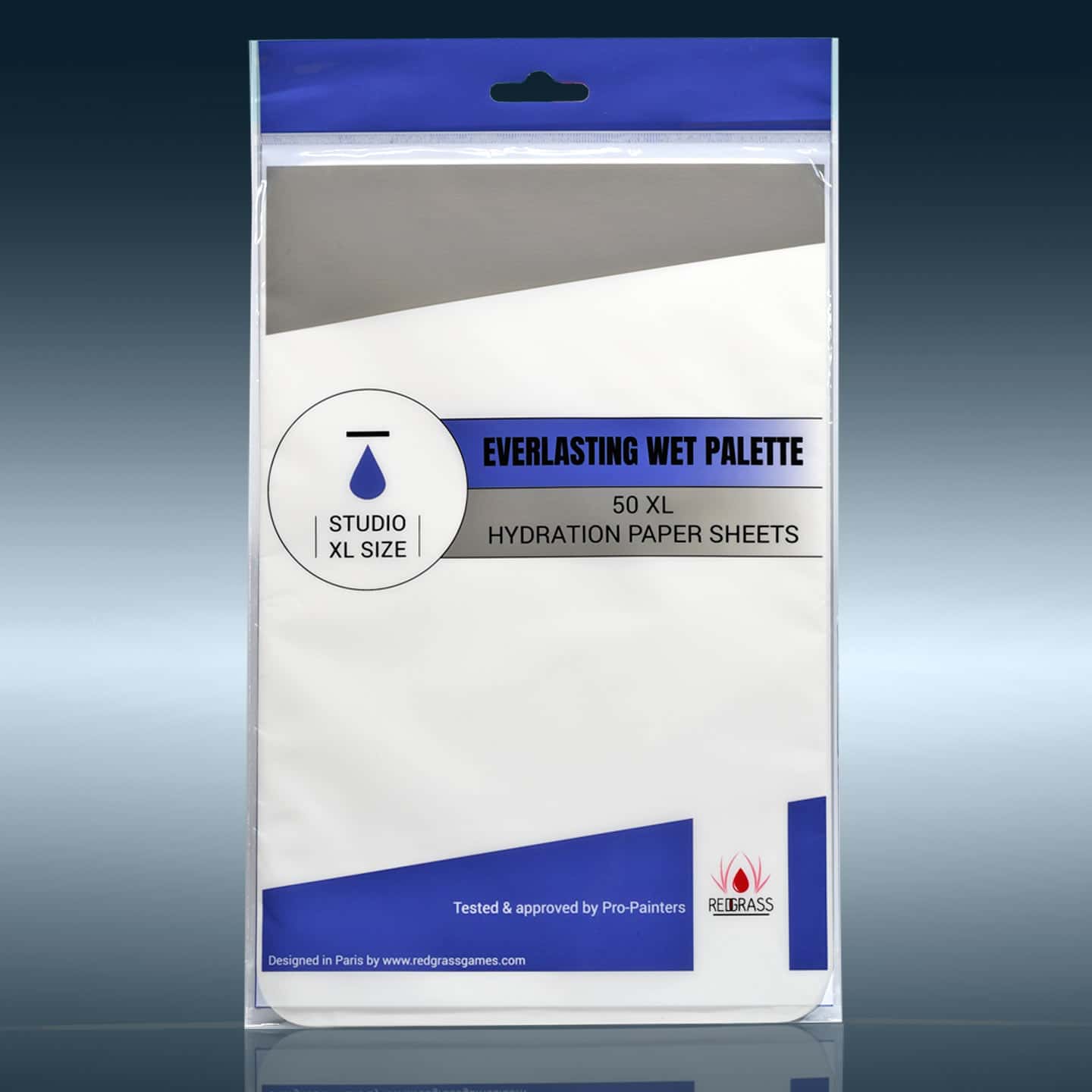 Everlasting Wet Palette 50 x hydration paper sheets for Studio XL
