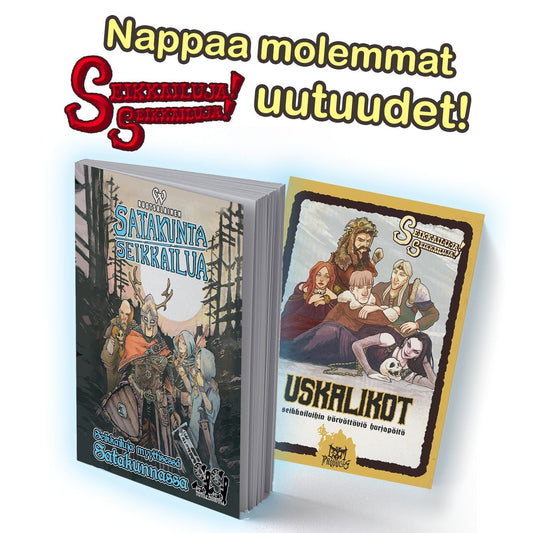 Roolipeliuutuudet Satakunta seikkailua ja Uskalikot