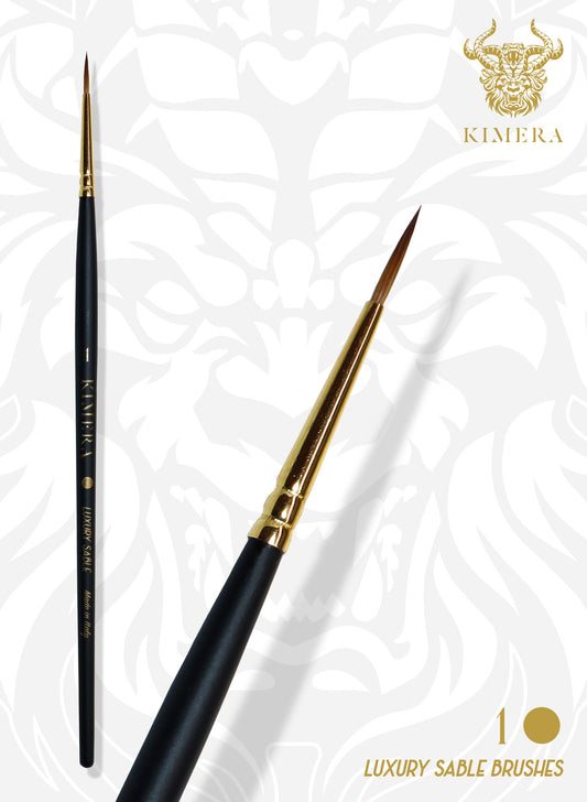 Kimera Brush - Kolinsky Sable No. 1 Round