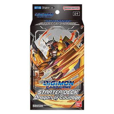 Digimon Card Game ST-15 Starter Deck Dragon of Courage