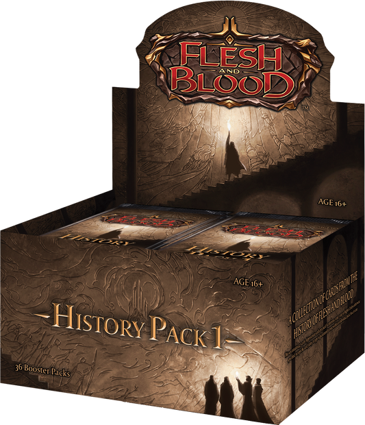 Flesh And Blood History Pack 1 Display