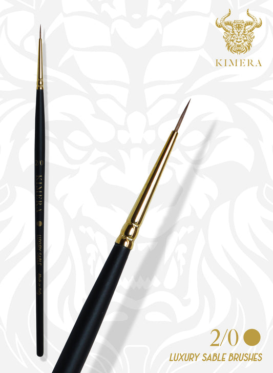 Kimera Brush - Kolinsky Sable No. 00 Round