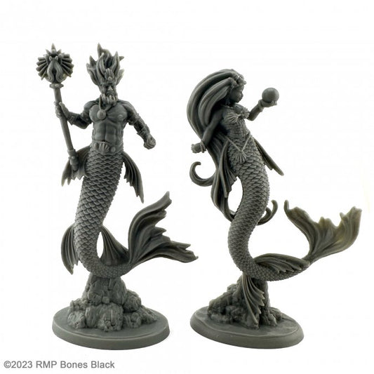 Reaper Bones Black MERMAID KING AND QUEEN