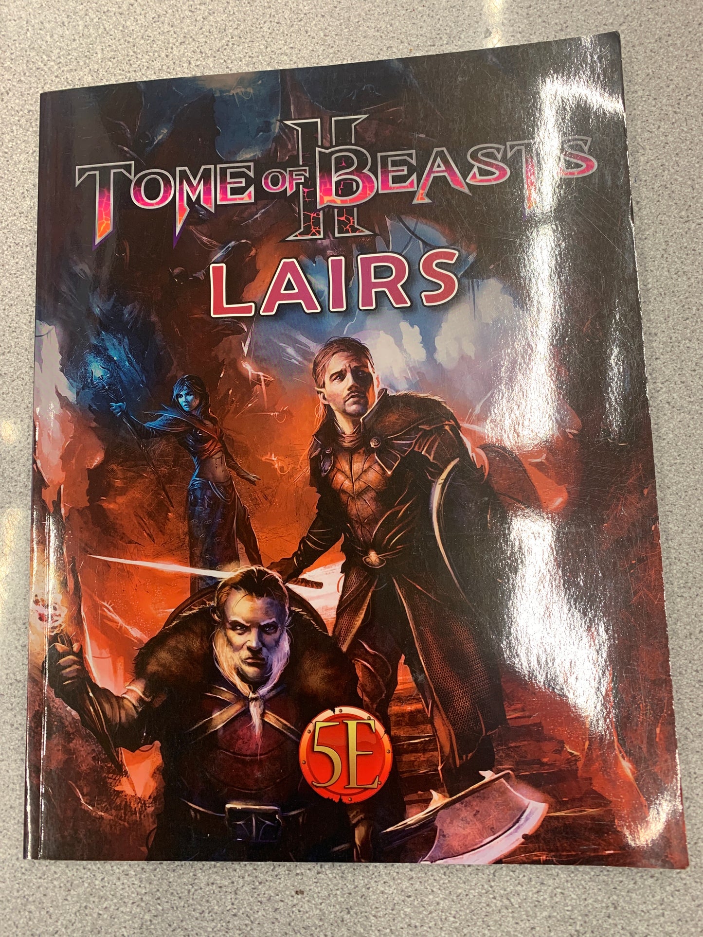 Tome Of Beasts II Lairs (Käytetty)