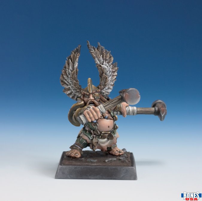 Reaper Bones Legends: Mad Rogat, Dwarf Hero
